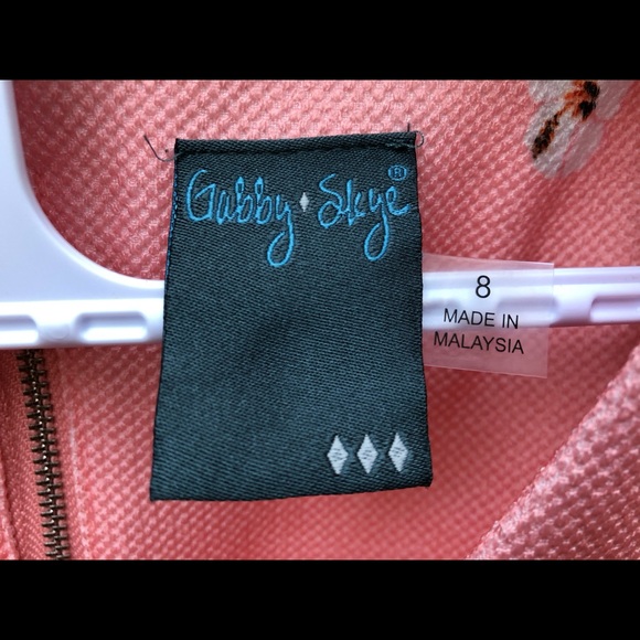 Gabby Skye.Beautiful pink dress.New tag is missing - Picture 2 of 5